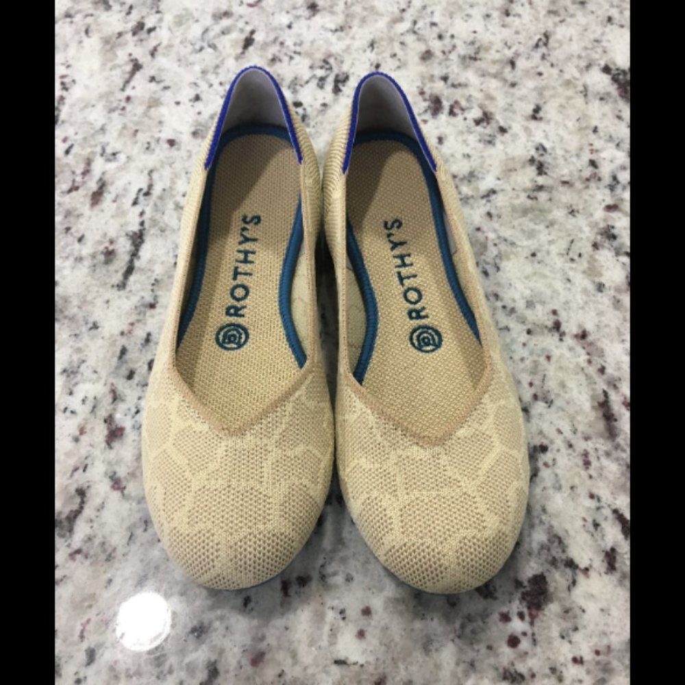 Rothy's Cream Flats